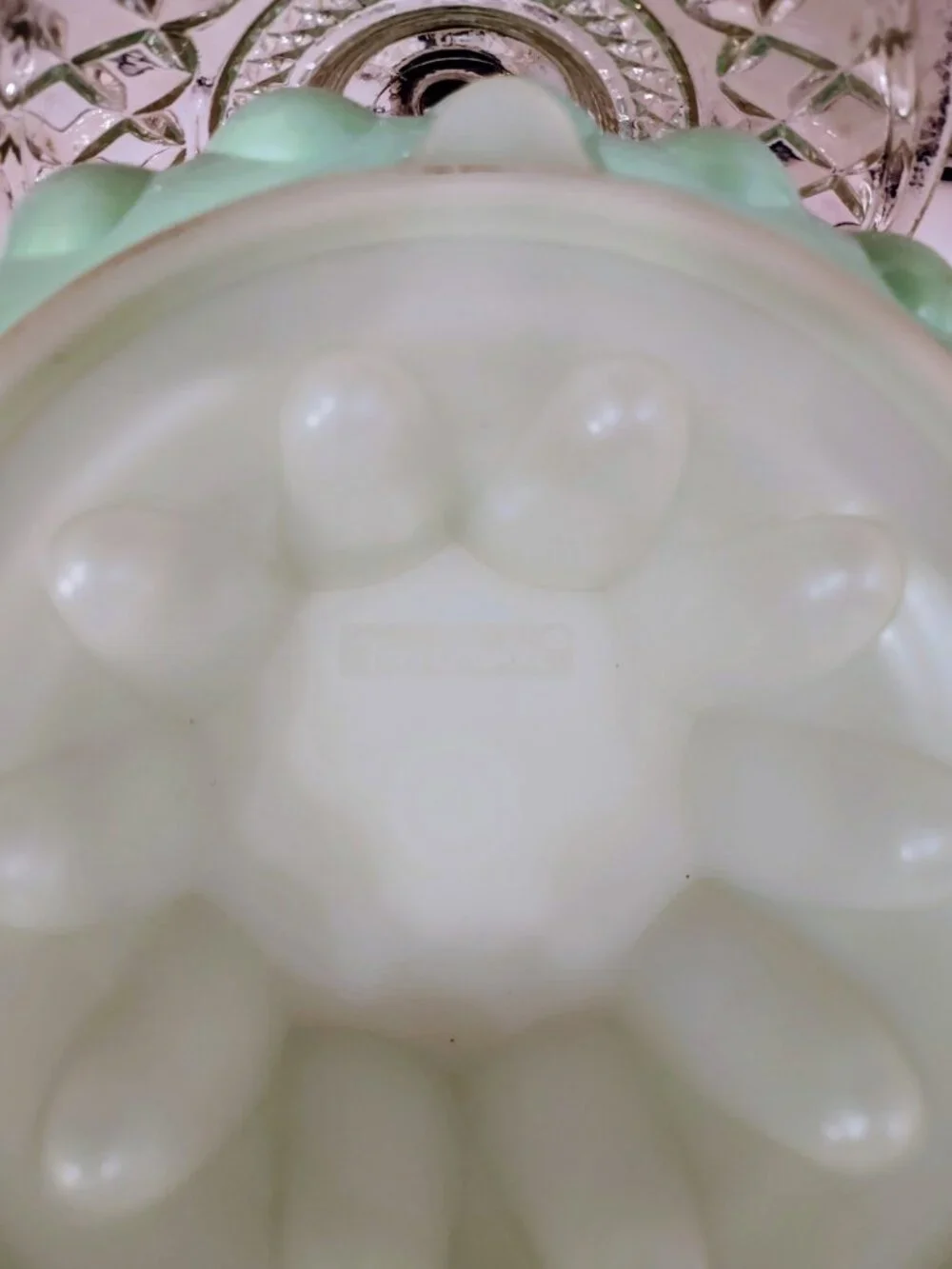 Tupperware Jel-Ring Jello Mold Vintage Mint Green